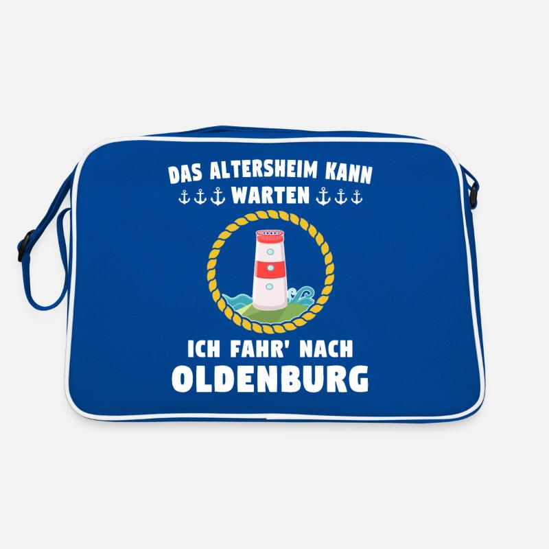 Oldenburg Sprüche Retro Tasche