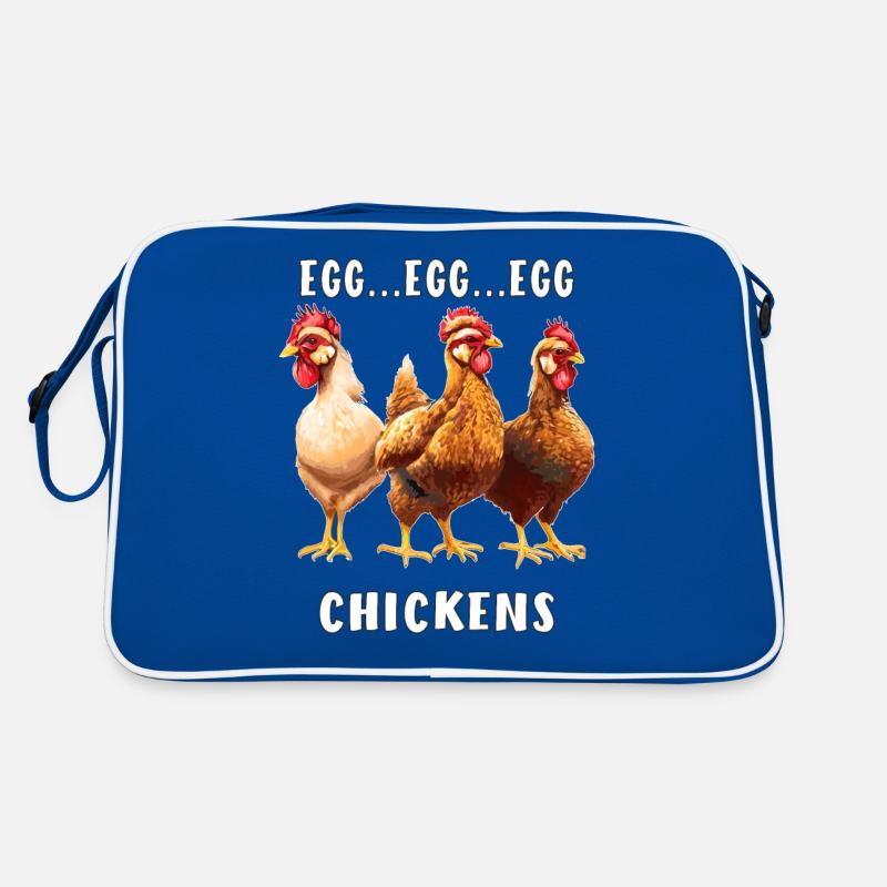 HÜHNER EI CHICKENS Retro Tasche