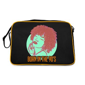 90s Birth Anniversary Icon Style-Conscious Cool - Retro Bag - black/gold - Back