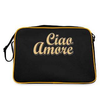 Ciao Amore - Retro Bag - black/gold - Back