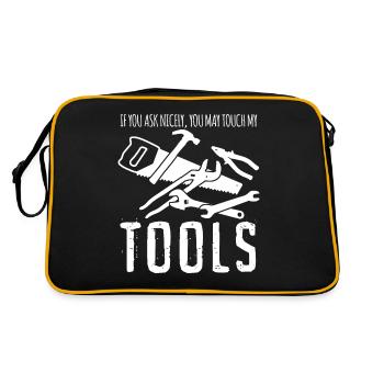 Tool Craftsman Tools - Retro Bag - black/gold - Back