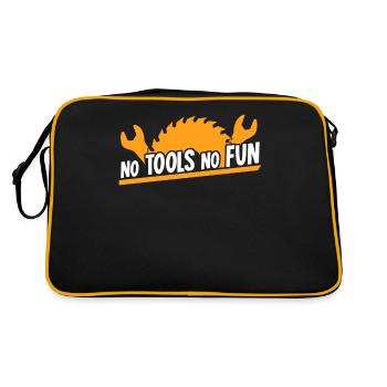 Craftsman DIY Tools Tool - Retro Bag - black/gold - Back