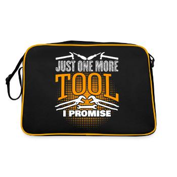 Tools Craftsman Tool DIY - Retro Bag - black/gold - Back