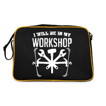 DIY Tools Craftsman Tool - Retro Bag - black/gold - Back