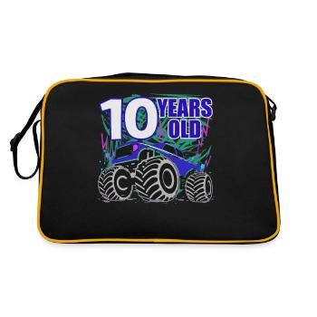 10e anniversaire Monster Truck Power - Sac Retro - noir/or - Dos