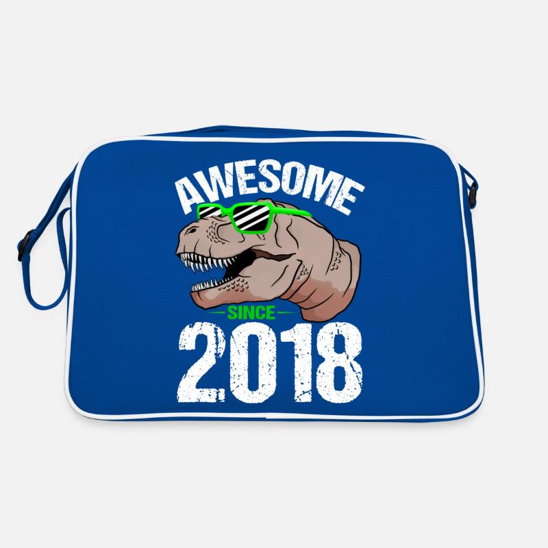T-Rex Brüller Seit 2018 Geschenk Retro Tasche