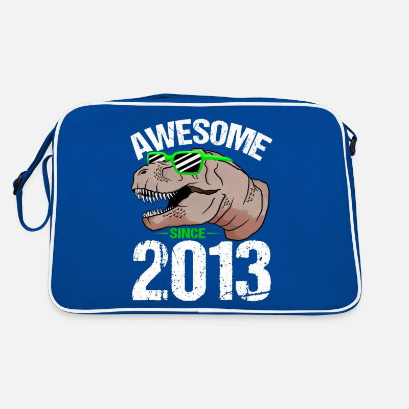 T-Rex Urgewalt Seit 2013 Jubiläum Retro Tasche