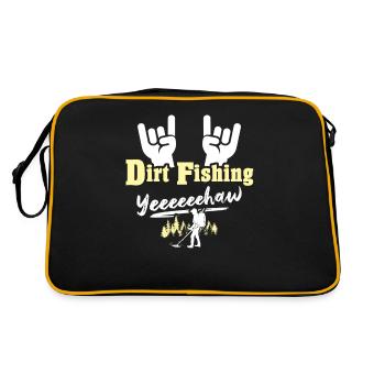 Dirt Fishing Probes - Retro Bag - black/gold - Back