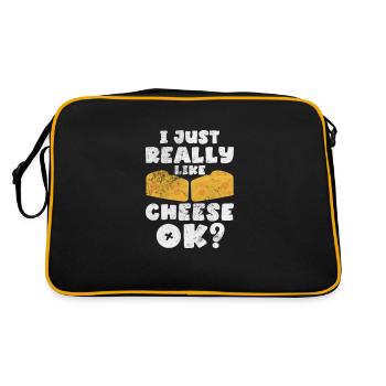 Cheese - Retro Bag - black/gold - Back
