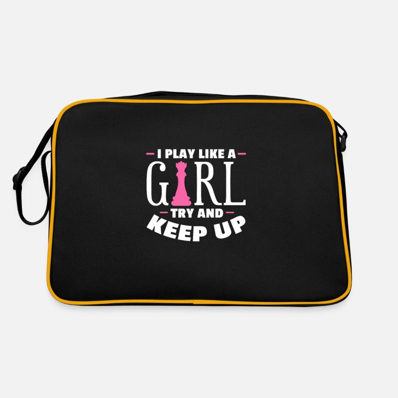 Chess Chessboard Checkmate Chess Player Retro Bag