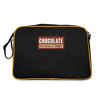 Chocolat - Sac Retro - noir/or - Dos