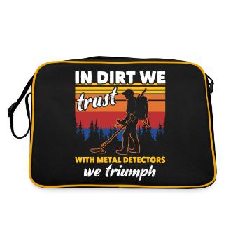 Dirt Fishing Probes - Retro Bag - black/gold - Back