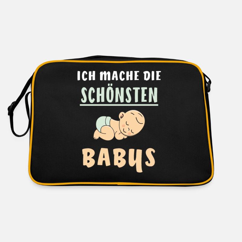 MAKE THE MOST BEAUTIFUL BABIES Retro Bag