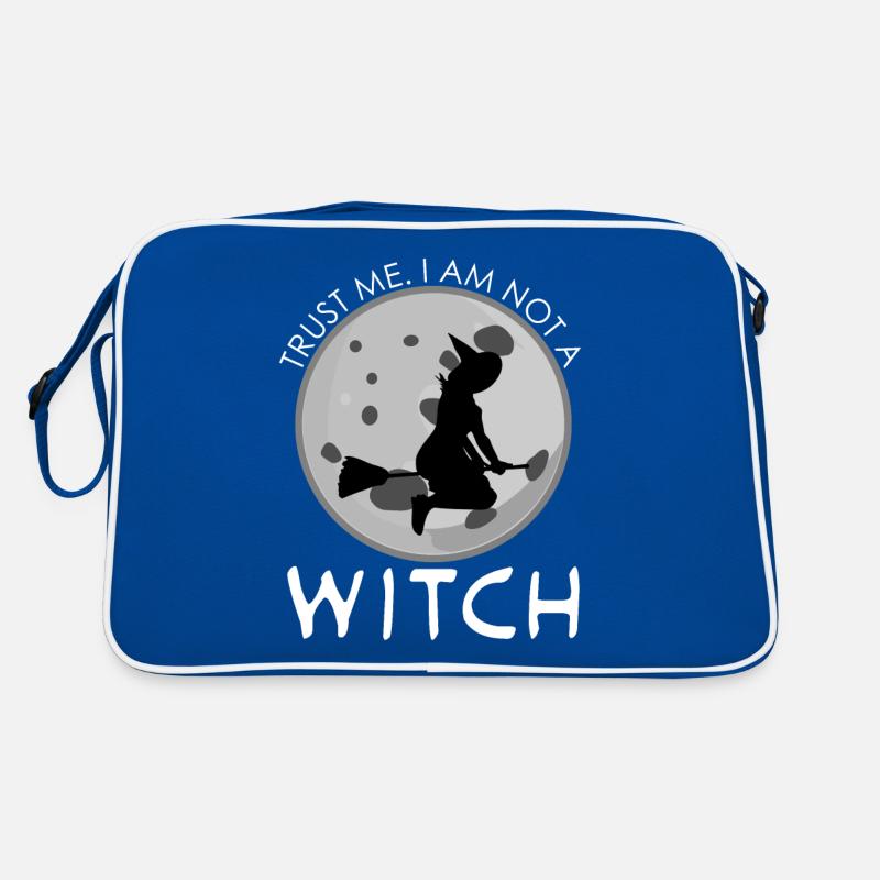 Witch Joke Witchcraft Witch's Broom Retro Bag