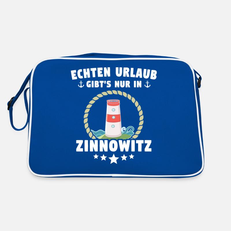 Zinnowitz Urlaub Retro Tasche