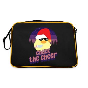 Chuck the Cheer - Ente mit Messer Duck with Knife - Sac Retro - noir/or - Dos
