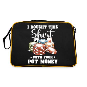Poker Poker Players - Retro Bag - black/gold - Back