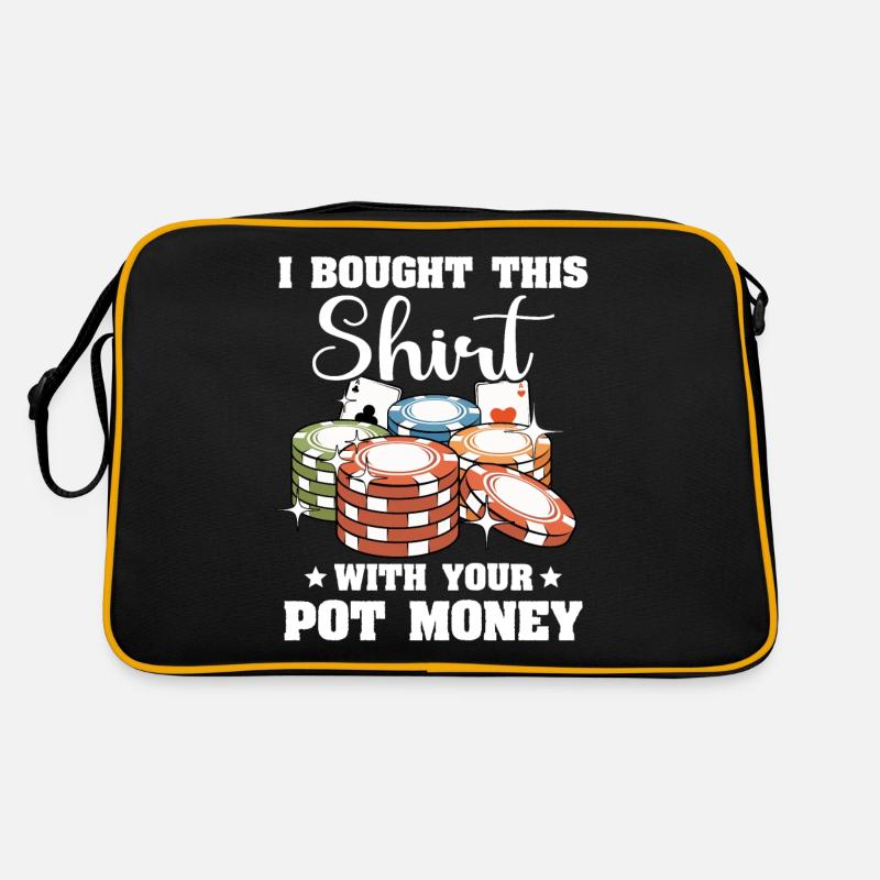 Poker Joueurs de poker Sac Retro