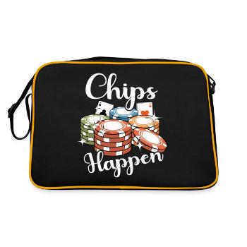 Poker Poker Players - Retro Bag - black/gold - Back