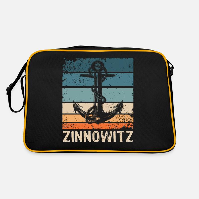Zinnowitz Sprüche Retro Tasche