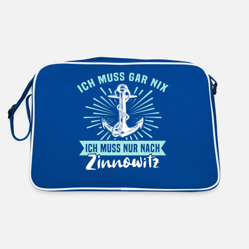 Zinnowitz Sprüche Retro Tasche