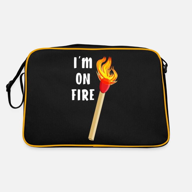 MATCH I'M ON FIRE Retro Bag