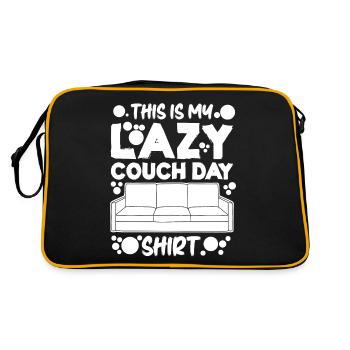 Lazy Couch Day Sofa - Retro Bag - black/gold - Back
