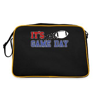 Game Day - Sportsmanship is alive - Retro Bag - black/gold - Back