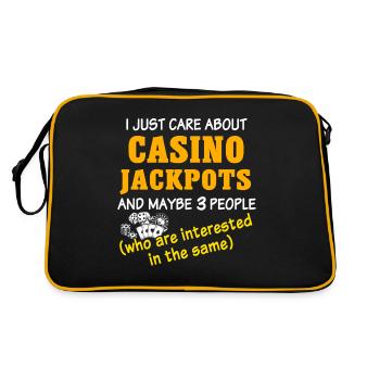 Casino - Retro Bag - black/gold - Back