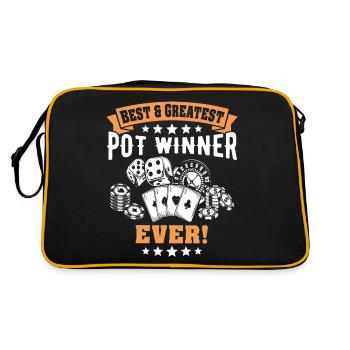Casino Casino Game - Retro Bag - black/gold - Back