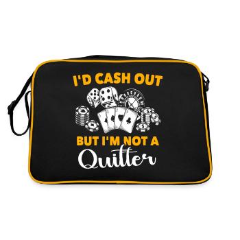 Casino Casino Game - Retro Bag - black/gold - Back