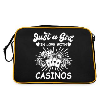 Casino - Retro Bag - black/gold - Back