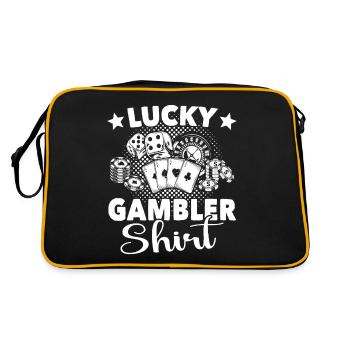 Casino Gambling - Retro Bag - black/gold - Back