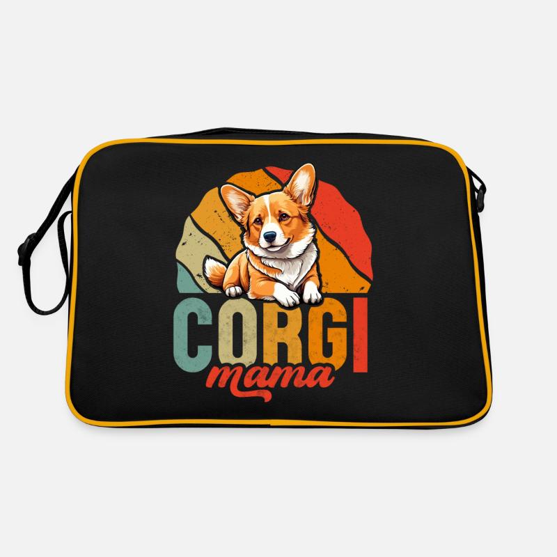 Corgi Mama Sac Retro