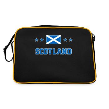 Ecosse - Sac Retro - noir/or - Dos