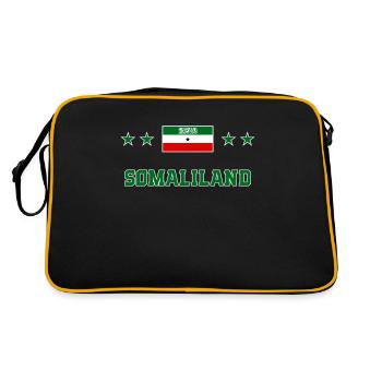 Somaliland - Retro Bag - black/gold - Back