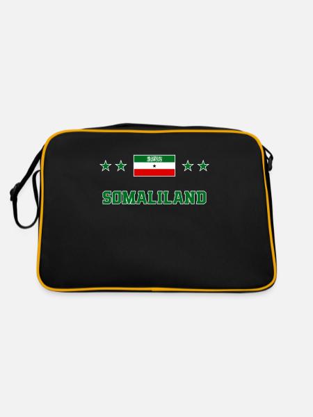 Somaliland - Sac Retro - noir/or - Dos