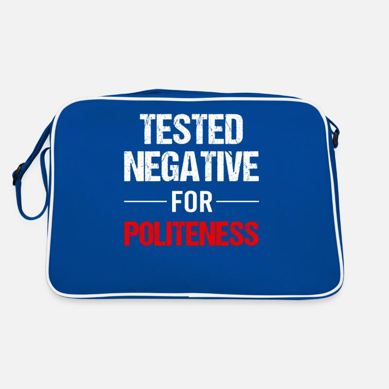Polite? Negative! Really! Retro Bag