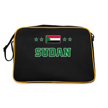 Soudan - Sac Retro - noir/or - Dos