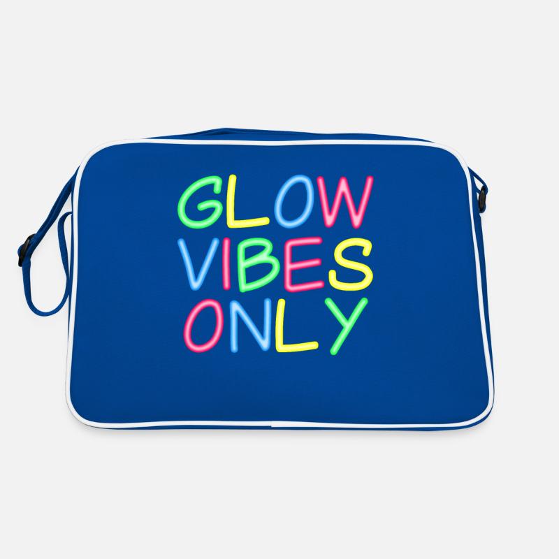 Only Bright Vibes - Positive Thinking Retro Bag
