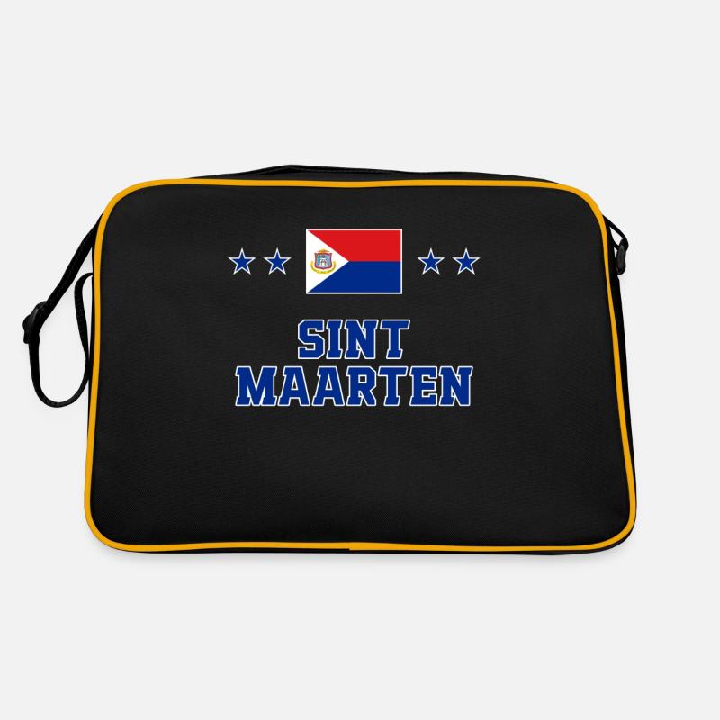 Sint Maarten - Sac Retro - noir/or