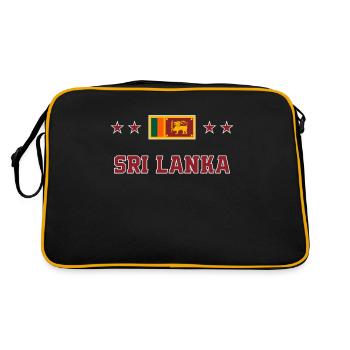 Sri Lanka - Retro Bag - black/gold - Back