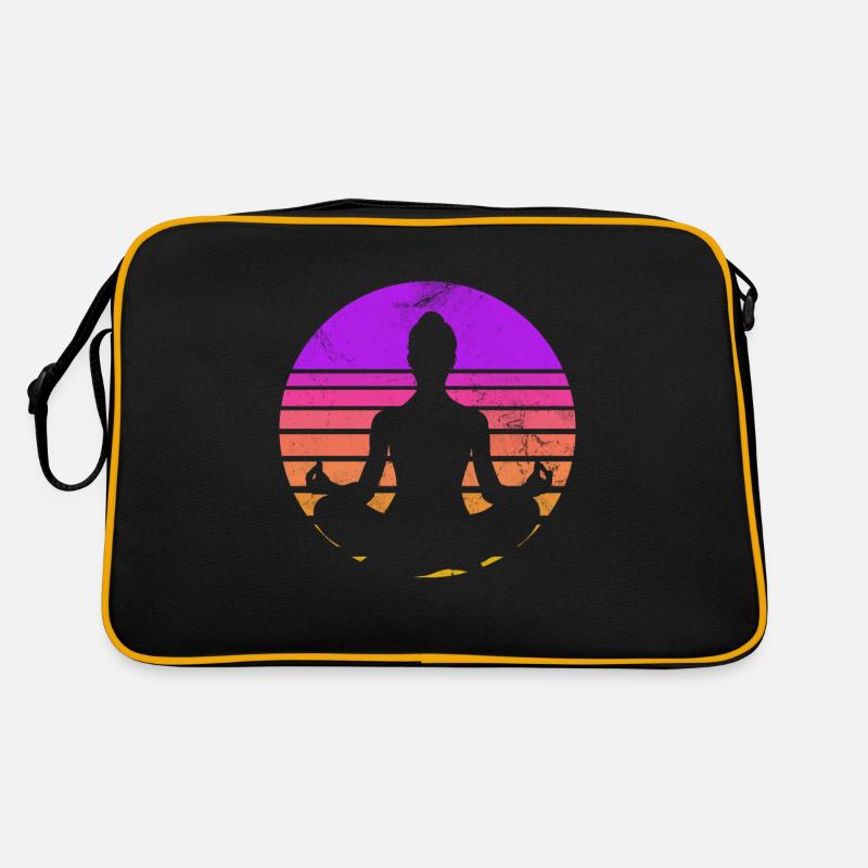 Meditation Retro Tasche