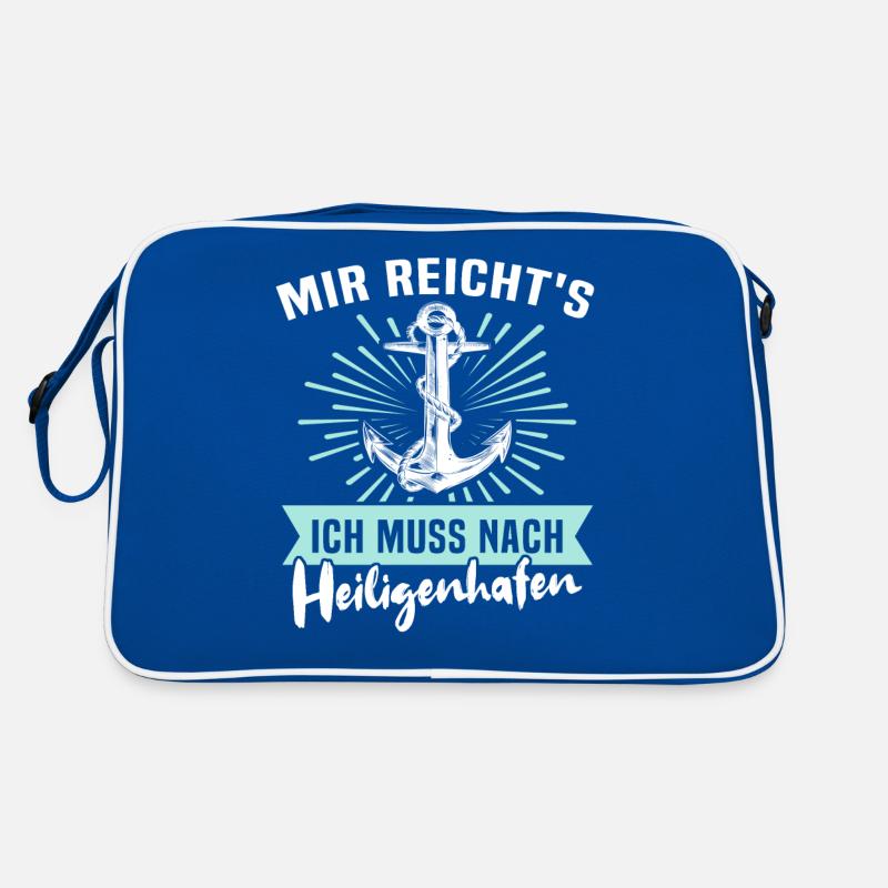 Heiligenhafen Sprüche Retro Tasche