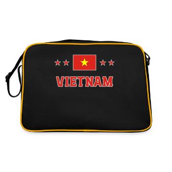 Vietnam - Sac Retro - noir/or - Dos
