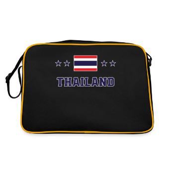 Thaïlande - Sac Retro - noir/or - Dos