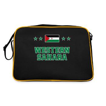 Sahara occidental - Sac Retro - noir/or - Dos