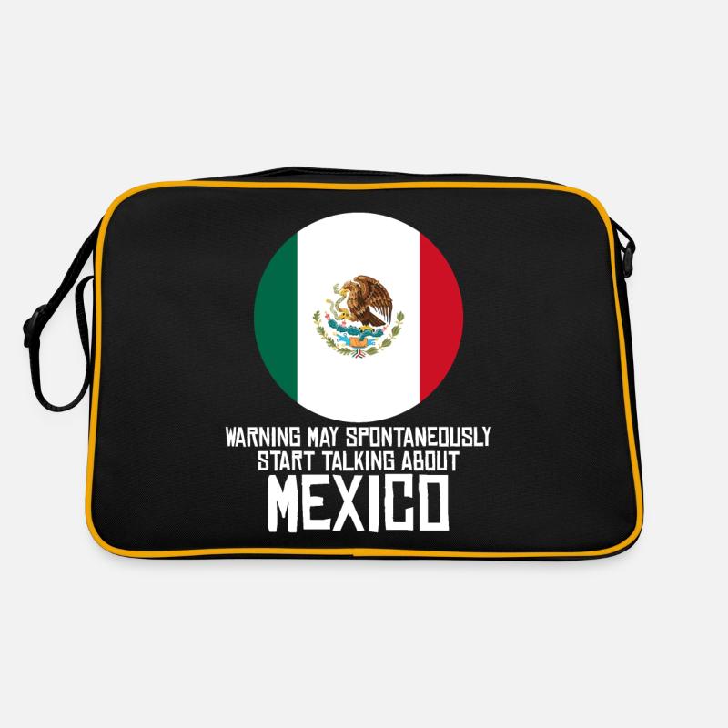 Mexico Flag Mexicans Mexican Retro Bag