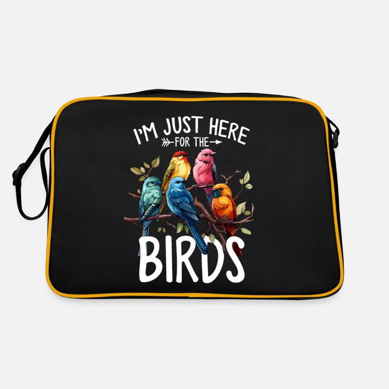 Funny Birds Bird Watching Birders and Bird Retro Bag