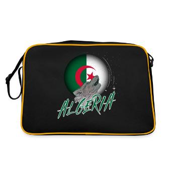 Algérie - Sac Retro - noir/or - Dos